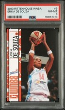 2013 Rittenhouse WNBA Erika de Souza PSA 8 Atlanta Dream Brazil
