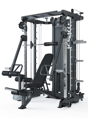 ATLETICA KSK Multipresse | Set TARGET mit Jammer Arms, Leg Press, B2 Hantelbank