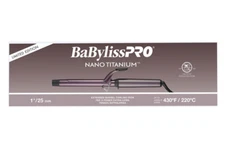 BaBylissPRO Nano Titanium Nightfall Collection 1" Curling Iron | BNTWP100XLUC
