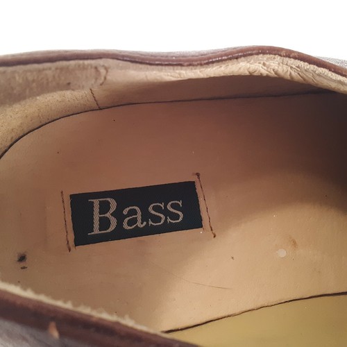 Scarpa elegante uomo Bass marrone 14 M Derby Oxford Field 2V57 pelle morbida tomaia carriera - Foto 9 di 12