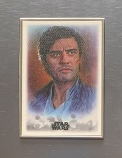 Poe Dameron 2019 Star Wars Stellar Reproduction Sketch Dan Bergren /100 #13