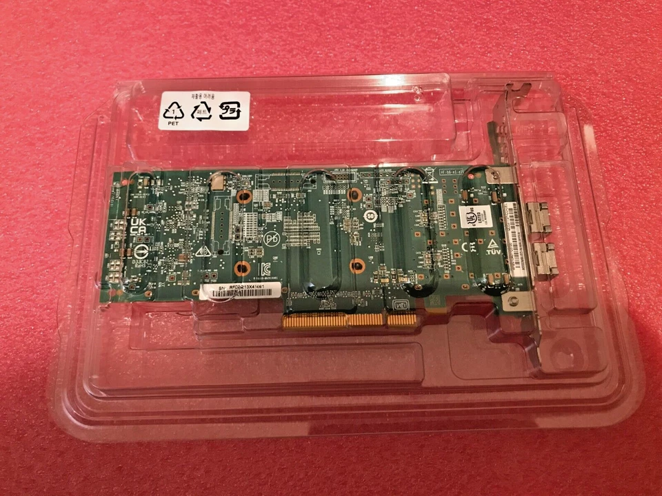 QLE2772F-CU-DEL QLOGIC Enhanced 32GFC DUAL Port PCIe 4.0 FC HBA QLE2772 QLE2772F - Image 2 of 4