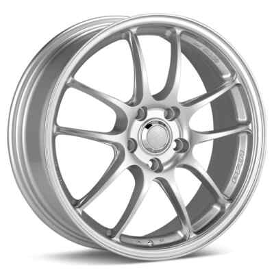 18x8 +40 Enkei PF01 5x114.3 Silver Paint Wheels (Set of 4)