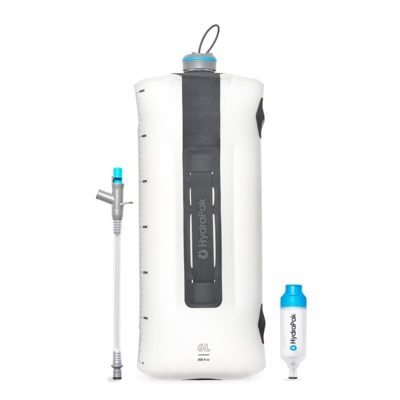 Hydrapak Seeker+ 6 ltr Filter soft bottle and water filter