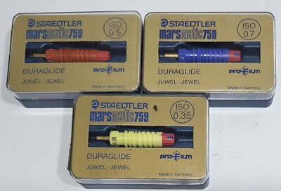 STAEDTLER MARS MATIC759 JUWEL TECHNICAL GOLD NIB Sammlerstück