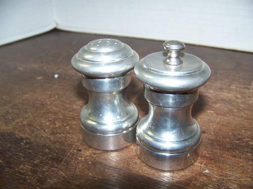 Cartier Zinn Vintage Salz und Pfefferstreuer - Bild 14 von 14