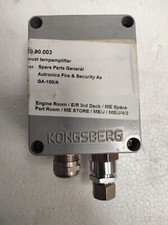 KONGSBERG AMPLIFIER TYPE GA-100/A FOR THERMOCOUPLE 0-600'c SUPPLY V-12-35V DC