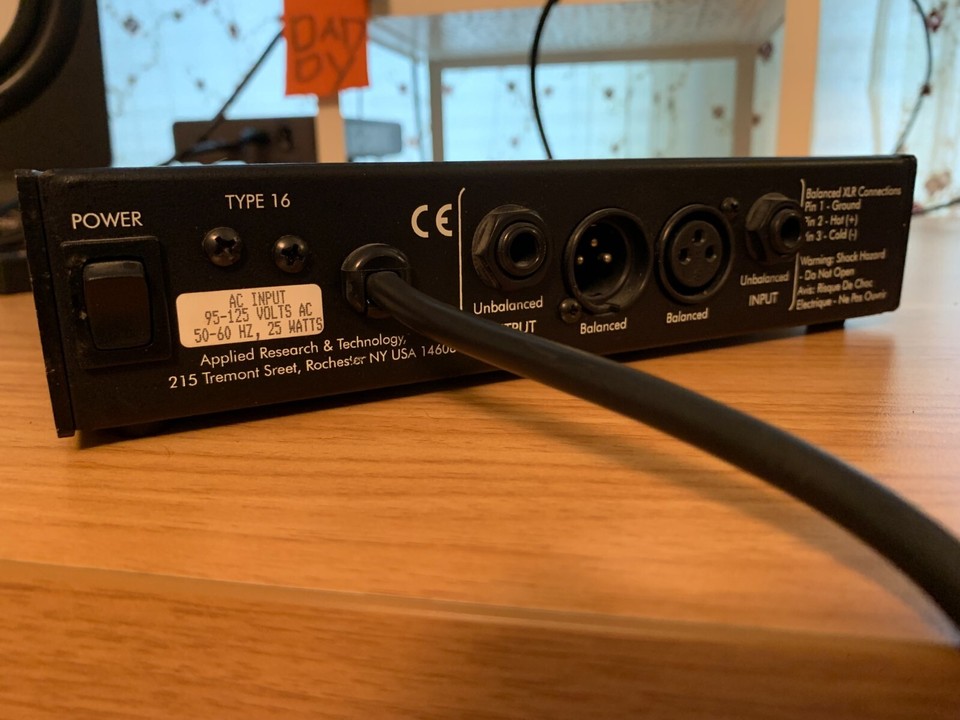 ART TUBE PAC PROFESSIONAL TUBE Pre Amp eBay