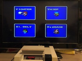 Final Fantasy (Nintendo Entertainment System, NES, 1990) Game, Box and Manual