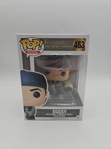 Funko Pop! Movies Vinyl: Kingsman - Gary 'Eggsy' Unwin #463 Minor Box Damage 