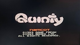 Quinty Nintendo Famicom NES Japanese ver Cleaned Tested & Working