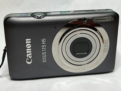 Canon IXUS 115 HS Digitalkamera PowerShot 100 HS Elph camera - grau wie neu