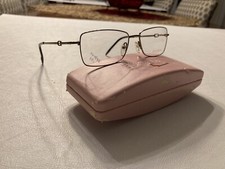 NEW Escada VES521 Col.E96 Copper Metal Brown EYEGLASSES GLASSES FRAMES 55-16-140