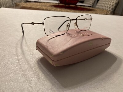 NEW Escada VES521 Col.E96 Copper Metal Brown EYEGLASSES GLASSES FRAMES 55-16-140