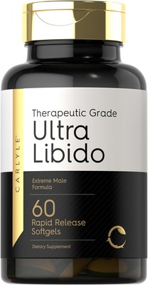 Carlyle Ultra Libido Supplement for Men | 60 Softgel Capsules | Extreme Male For