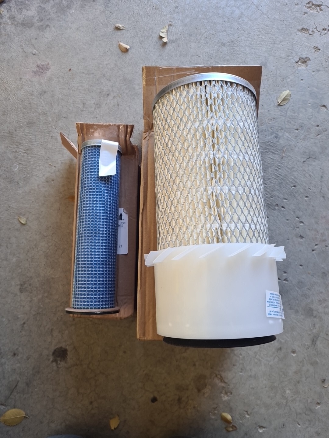 Bobcat Inner & Outer x 2 Air Filters Skid Steer S175 S185 S205 T180