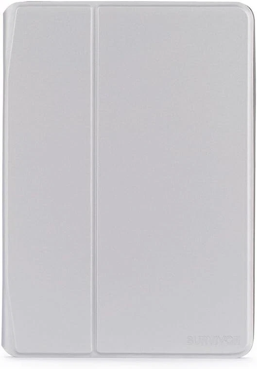 Custodia Posteriore Intelligente Per IPad 2 E 3 - Grigia, In Gomma Morbida E Nylon - KOF