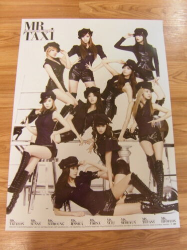 SNSD GIRLS' GENERATION  MR.TAXI 3RD ALBUM [ORIGINAL POSTER] *NEW* - Picture 1 of 1