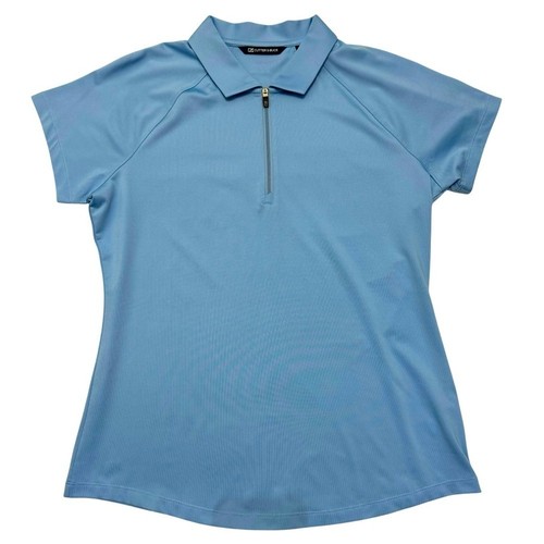 Cutter & Buck women's Equestrian half zip polo shirt Sz M