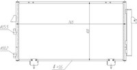 Hart Kondensator Klimaanlage Klimakondensator FüR Toyota RAV 4 II 2.0 4WD 1.8