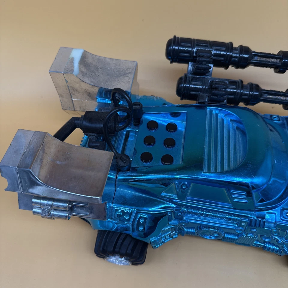 RARE VINTAGE 1991 Blue Light N Sound Star Destroyer Toy State Works - Image 3 of 4