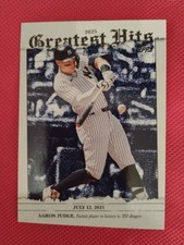 2026 Topps Greatest Hits Aaron Judge Mint