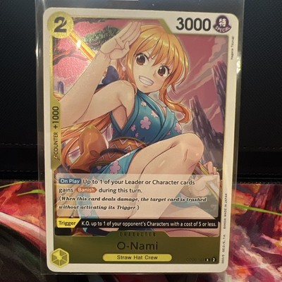 O-Nami OP06-101 R One Piece CCG Character Card OP06: Wings of the Captain NM