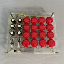 Music Controller MIDI Red/Clear DIY Arcade Bu...