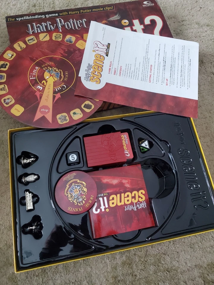 HARRY POTTER Scene it? The DVD Game w/ Movie Clips (Complete | CIB) Mattel, 2005 - Image 3 of 3