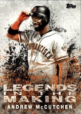 2018 Topps Update Legends in the Making #LITM-20 Andrew McCutchen Giants