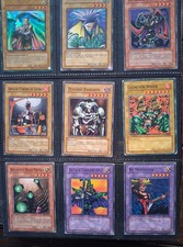 Carte Card Yu-Gi-Oh mazzo deck lotto 1 Edizione Comuni Rare Holo vintage english