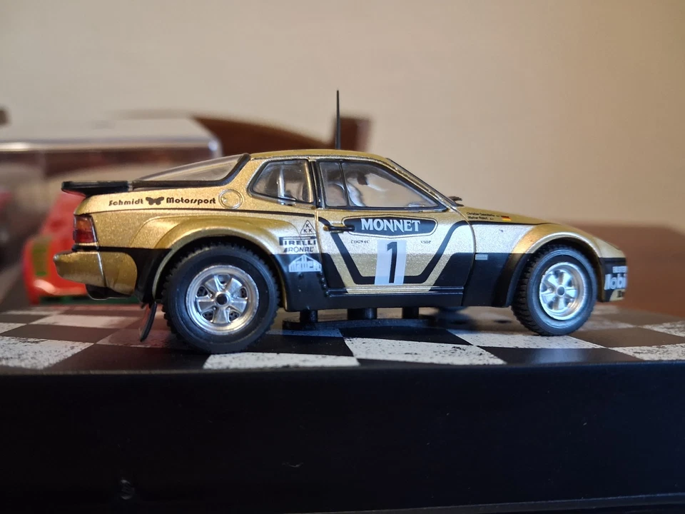 PORSCHE 924 CARRERA GTS RALLY  HESSEN 1981 ROHRL SCALA 1/43 - Immagine 3 di 4