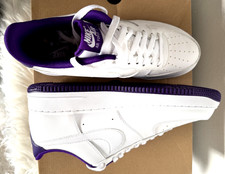NIKE Air Force 1 Low \'Voltage Purple\' White/Voltage Shoes size 10.5 - 315122-115 15775370_28738869_600.jpg main image 2