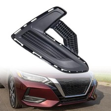 Right Passenger Side Fog Light Cover Black Fit 2020-2023 Nissan Sentra US