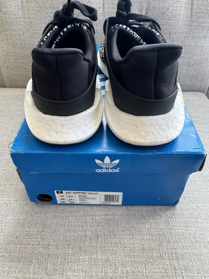 Adidas EQT 93/17 Black Glitch - Image 2 of 4
