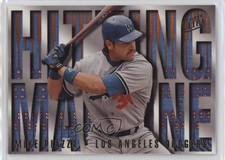 1995 Fleer Ultra Hitting Machine Mike Piazza #9 HOF 18n6