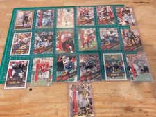 NFL Card Lot Of 19 Autos Signed George Musso Doug Nussmeier Shannon Myers Etc
