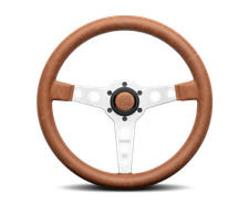 Genuine Momo Heritage Prototipo Tobacco Leather 350mm Steering Wheel Genuine Momo Heritage Prototipo Tobacco Leather 350mm Steering Wheel