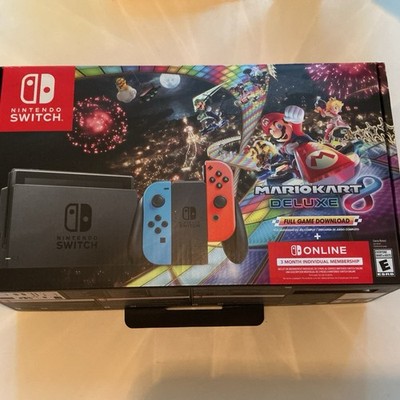 Nintendo Switch with Blue and Red Joy Con Controllers READ DESCRIPTION