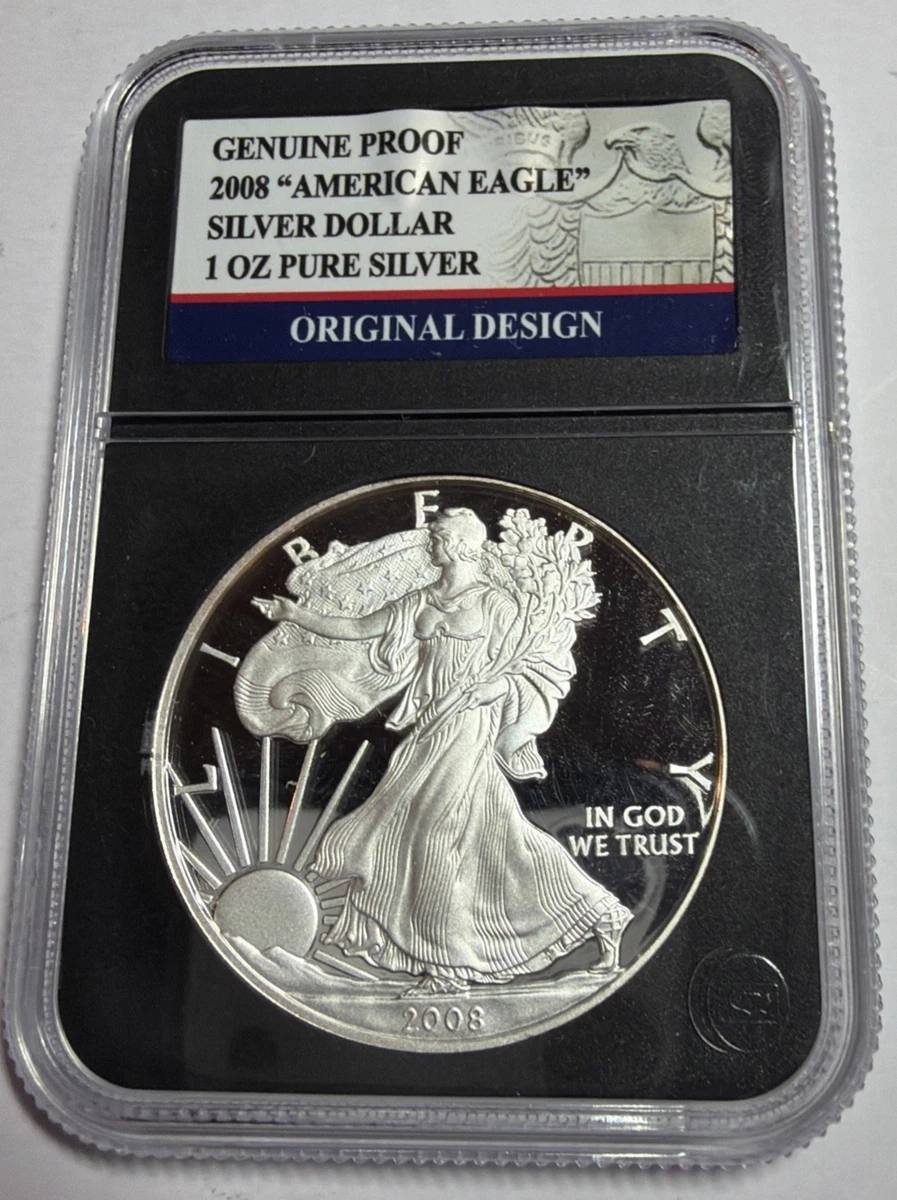 25+ American Eagle Proof 2008 Silver Bullion Coins for sale