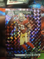 2025-26 Mosaic Patrick Willis Hall of Fame Reactive Pink Mosaic Prizm #299