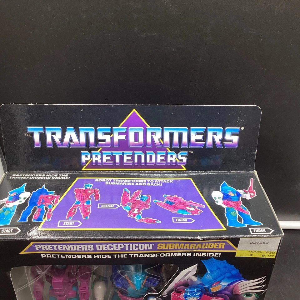 Transformers G1 Pretenders Submarauder Vintage 1988 MIB SEALED - Image 2 of 4