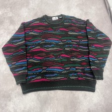 Vintage Florence Tricot Coogi Knit Style Sweater Crewneck Sweaters Men's XL