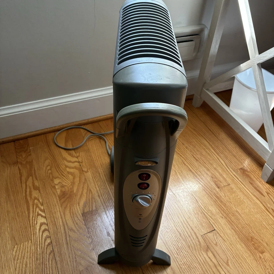 Consola Bionaire Silenciosa Microtérmica Calentador Gris Ruedas BH3950 **Probado y Funciona** Foto 2 de 4