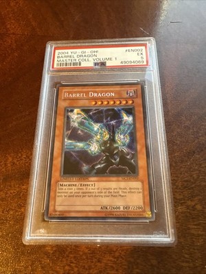 遊戯王 2004 Barrel Dragon Limited Edition Yu-Gi-Oh 2004 Barrel Dragon Limited Edition MC1-EN002 Secret Rare