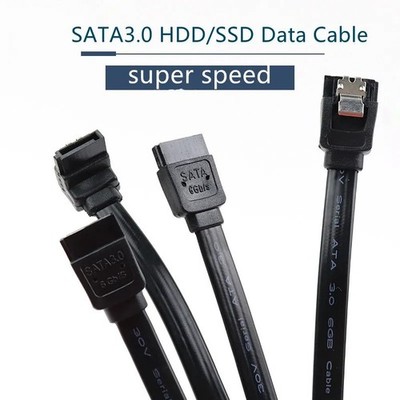 ASUS Locking SATA Kabel 6Gbps Serielle Festplatte 40cm DATA Kabel Schwarz