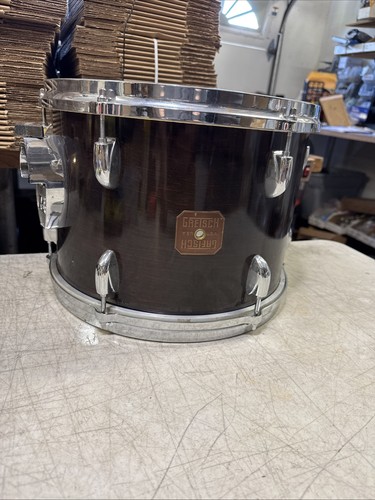 1980s Gretsch USA Square Badge 13"  Vintage 80’s Rack Tom Walnut 4416W