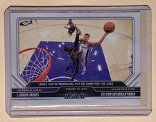 Victor Wembanyama/LeBron James 2023-24 Panini Instant #371 (D)