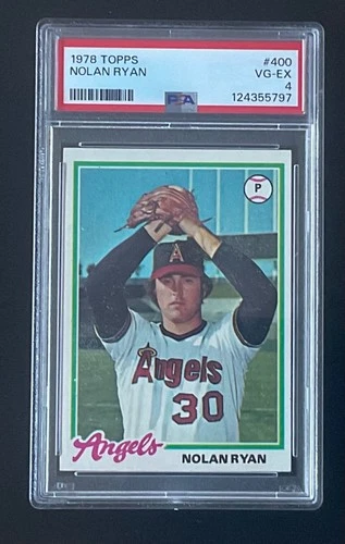 1978 Topps #400 Nolan Ryan PSA 4 VG-EX H.O.F. Angels