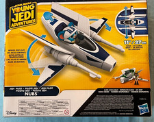 Star Wars: Young Jedi Adventures Jedi Pilot Nubs Action Figure  Fighter NIB